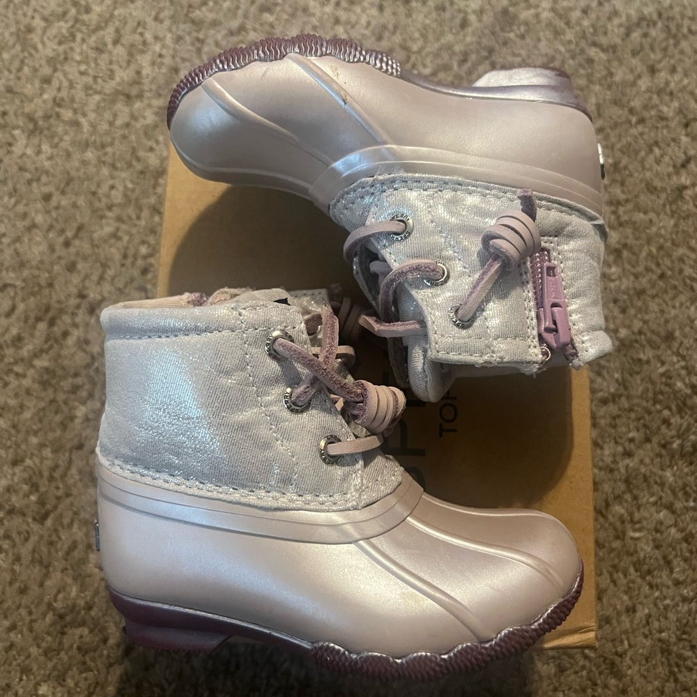 Sperry Toddler Saltwater Boots